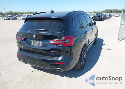 2022 BMW X3 xDrive30I из США, поврежденный, VIN 5UX53DP04N9K29891